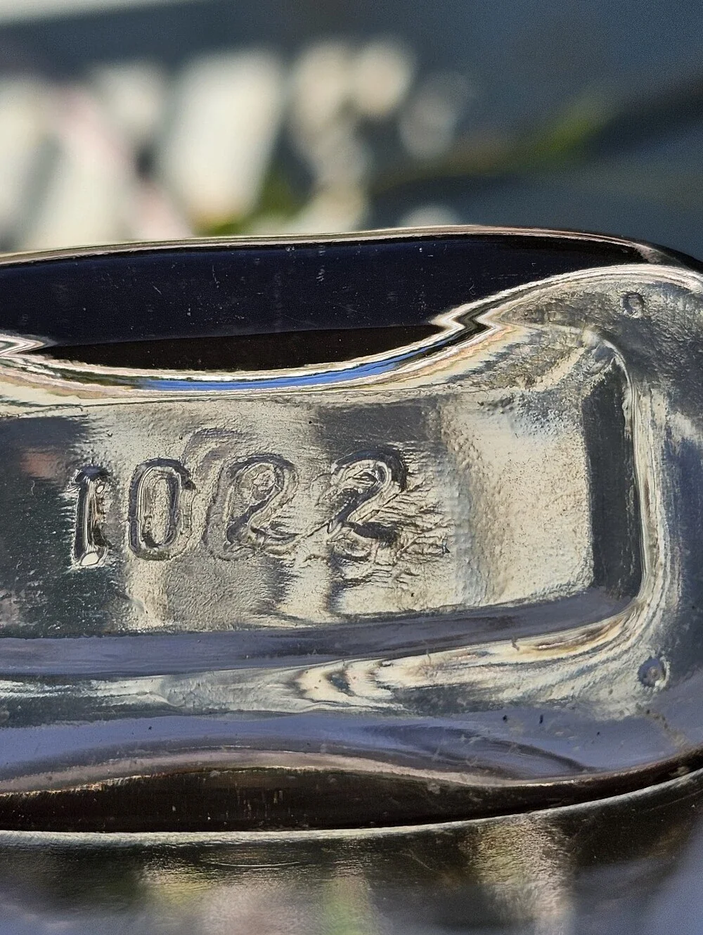Antique Bonnie Bros Louisville KY Glass Whiskey Flask Pre Prohibition Mold 1022
